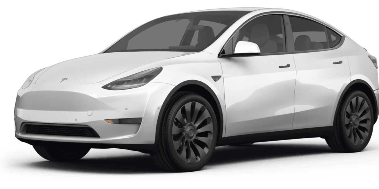 TESLA MODEL Y 2022 7SAYGDEF3NF341424 image